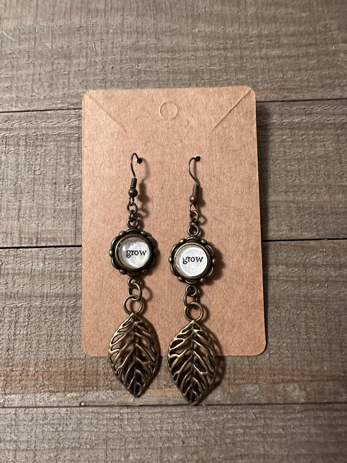 Grow Leaf Earrings