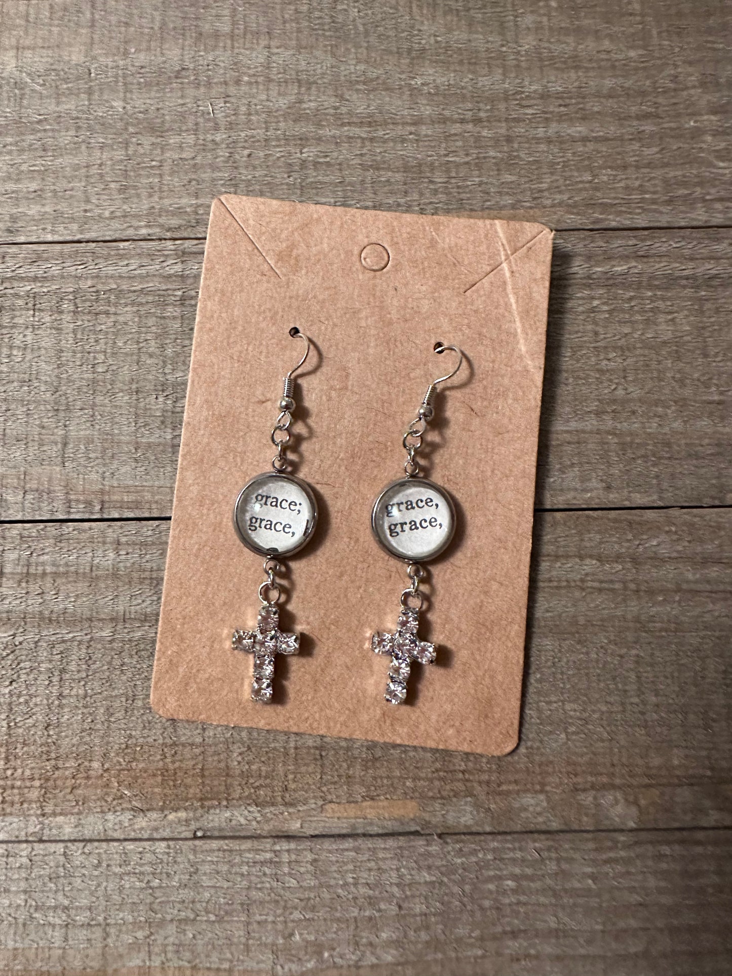 Grace Cross Earrings