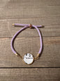 Light Purple Adjustable Hymn Bracelet