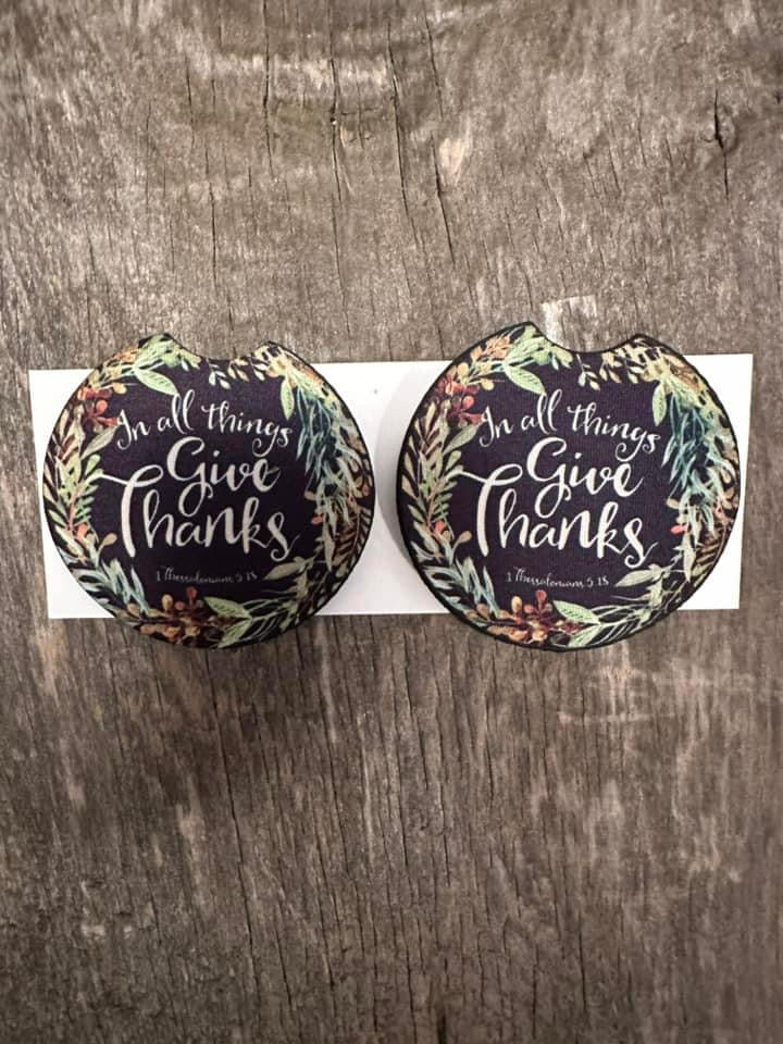 Give Thanks Coasters