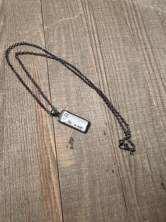 I'll Fly Away Necklace