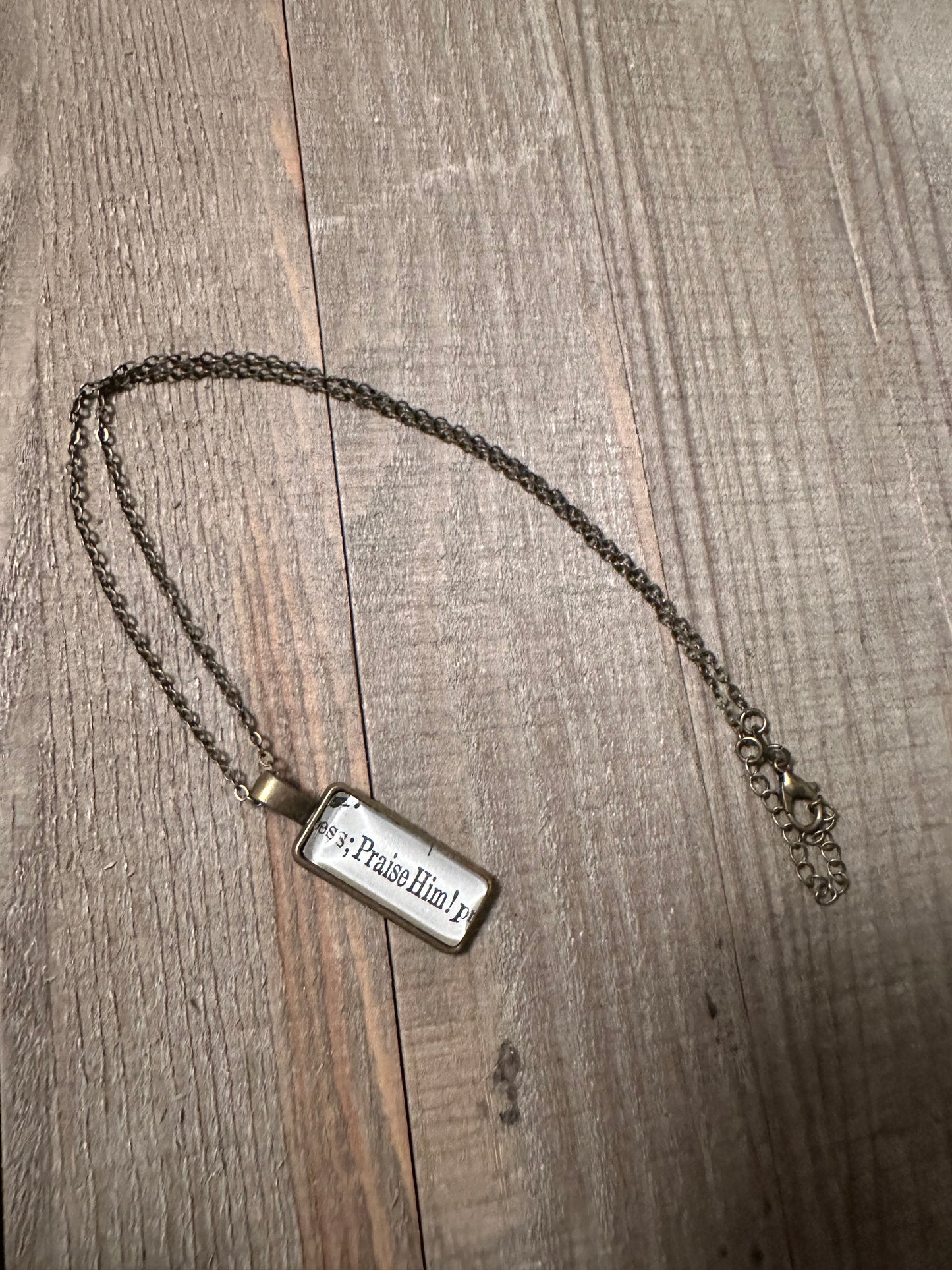 Praise Him Necklace