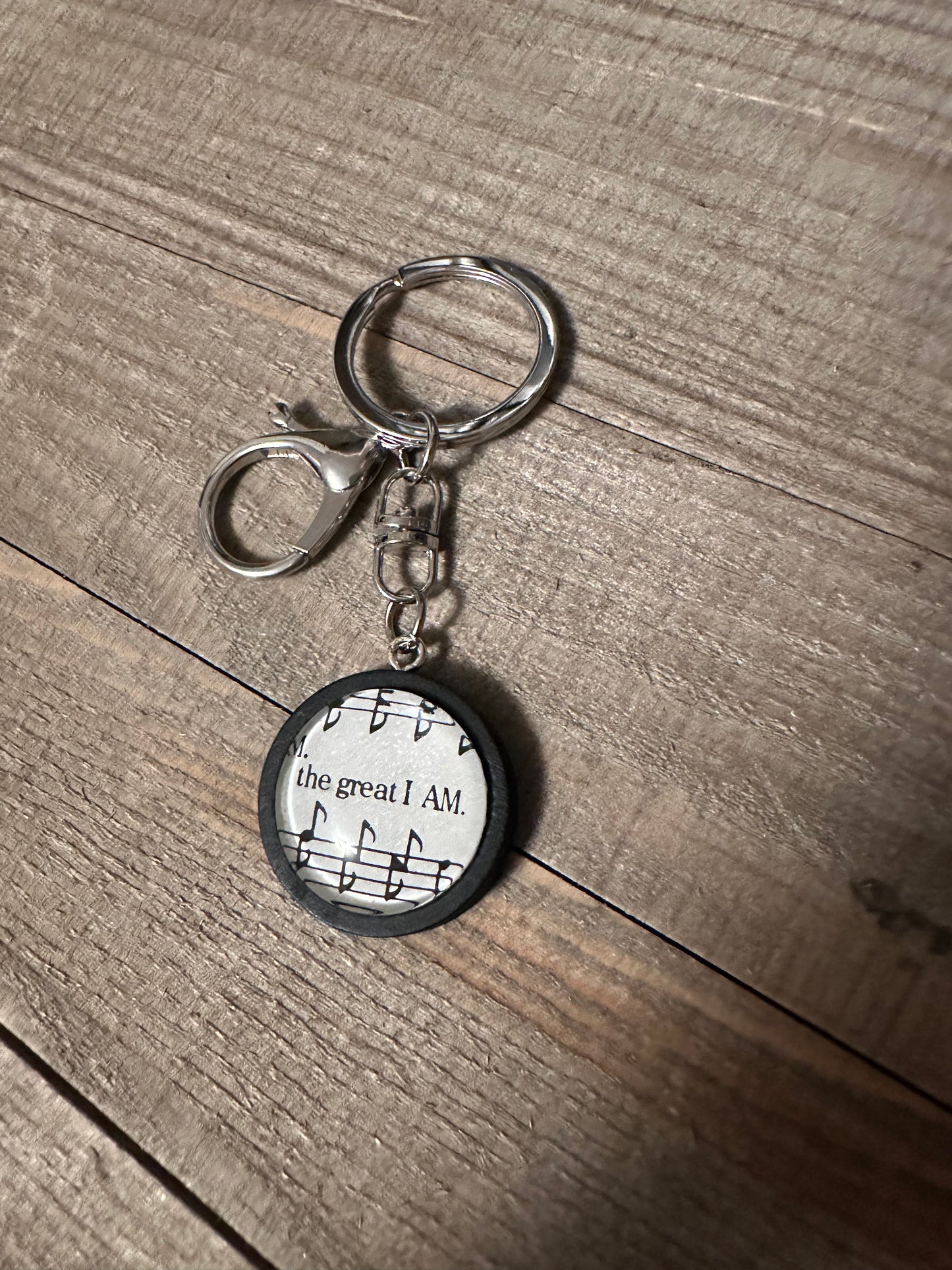 The Great I AM Keychain