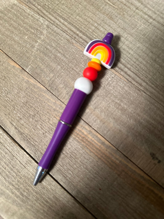 Purple Rainbow Pen