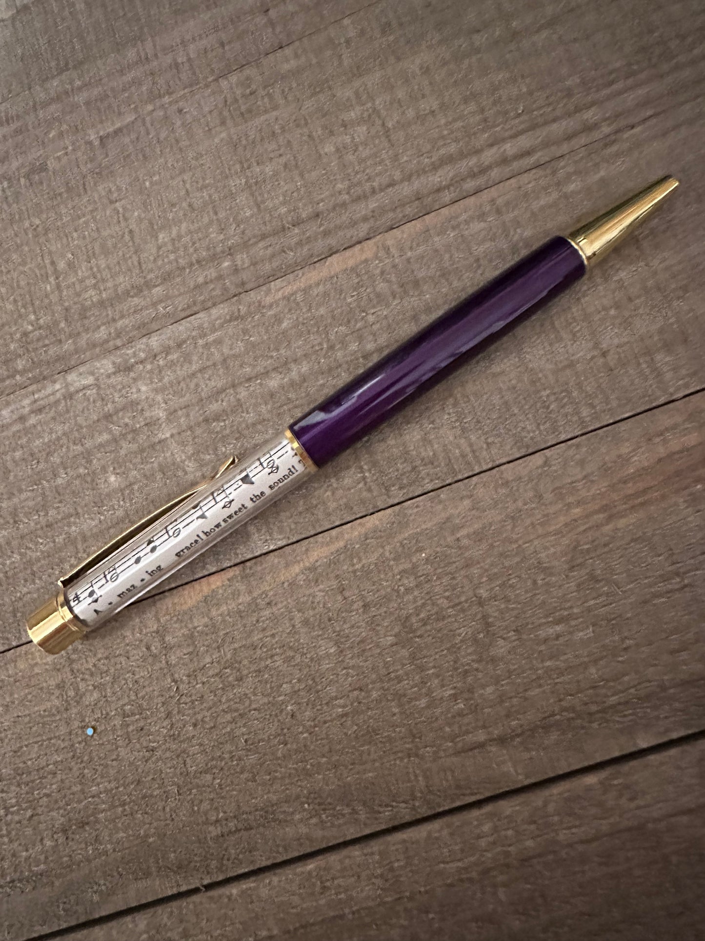 Purple Amazing Grace Pen