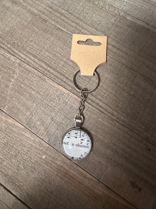 Not Ashamed Keychain