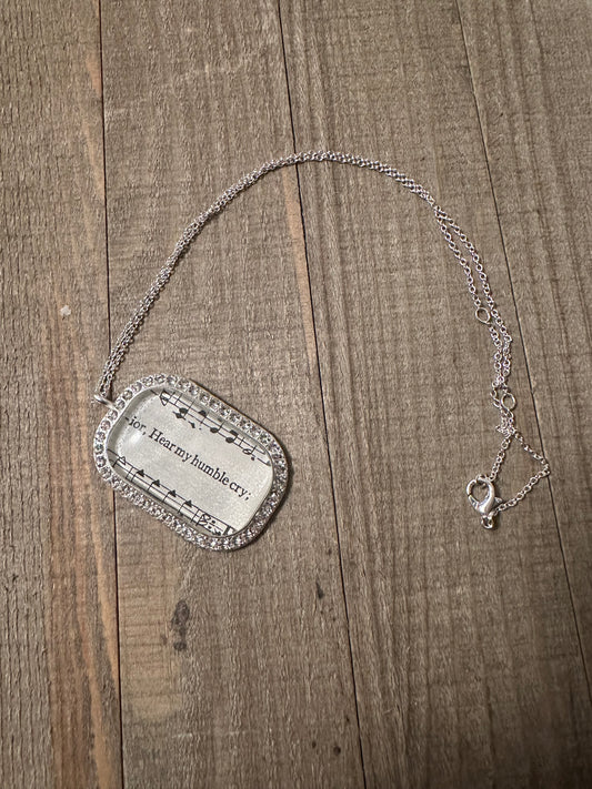 Hear My Humble Cry Necklace